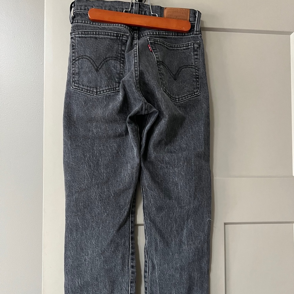 COPY - Levis Faded Black Wedgie Straight Jeans